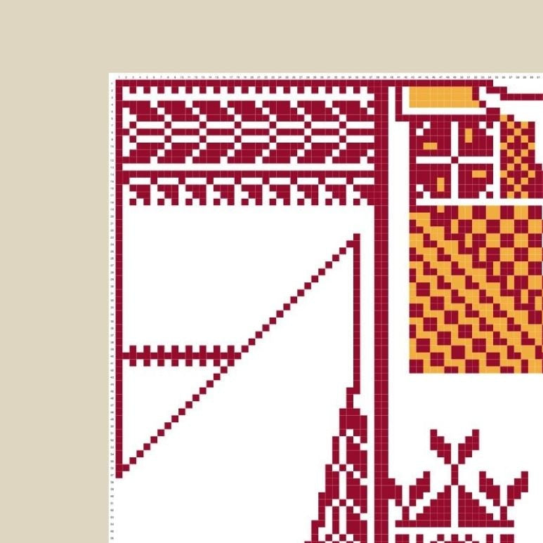 Hebron Thobe Pattern
