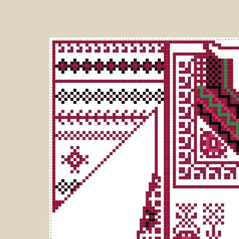 Ramallah Thobe Pattern