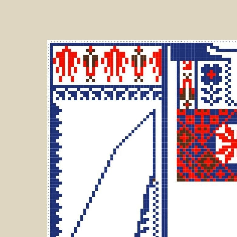 Bir Al-Saba' Thobe Pattern