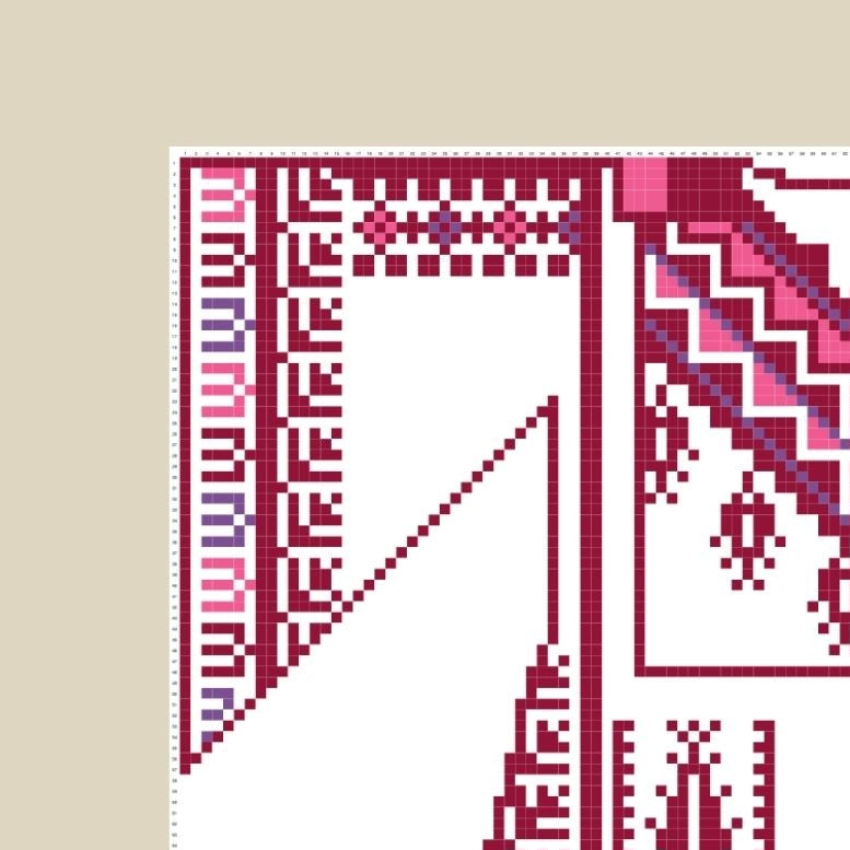 Gaza Thobe Pattern