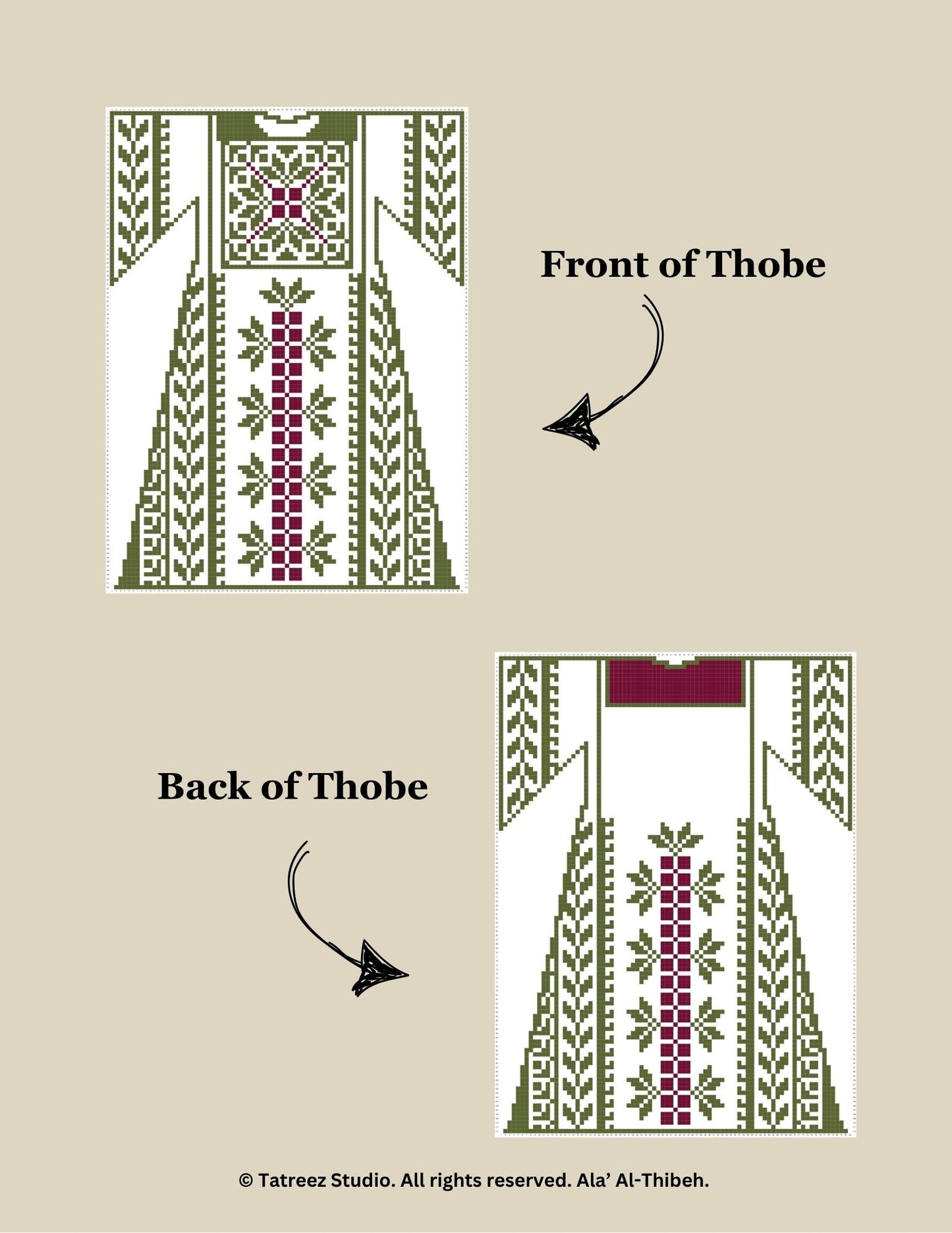 Olive Garden Thobe (Option Two)