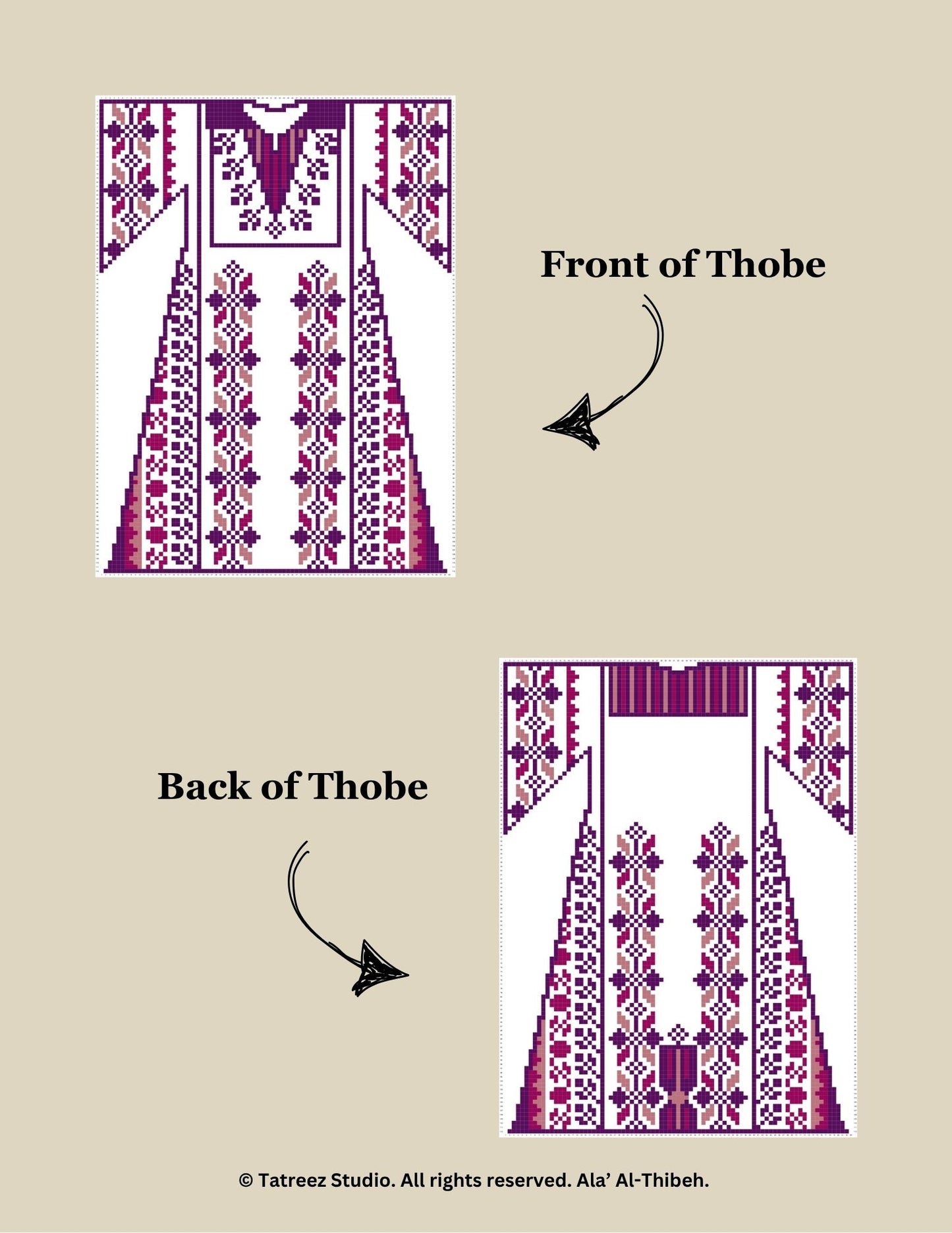 Summer Garden Thobe