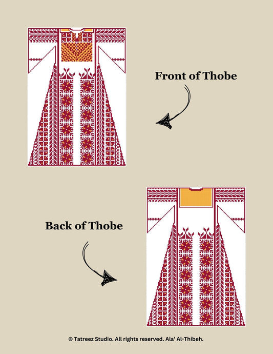 Hebron Thobe Pattern
