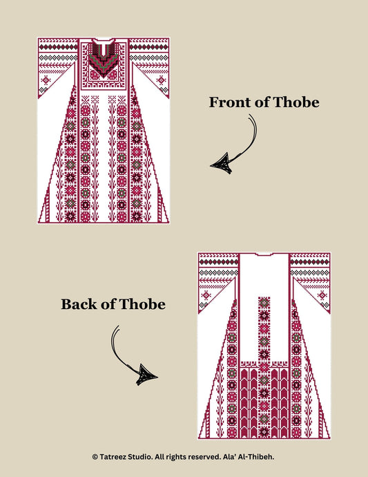 Ramallah Thobe Pattern