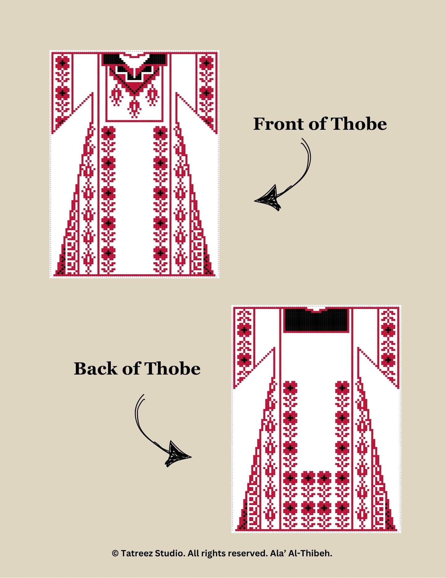 Spring Garden Thobe
